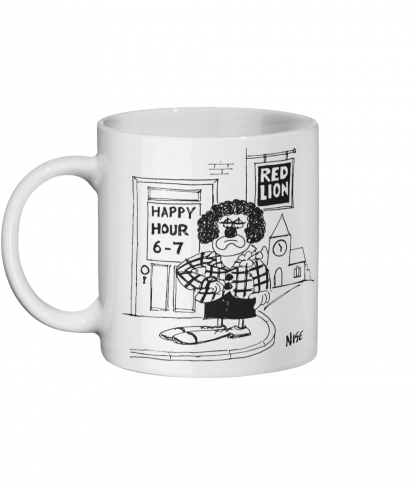 Clown Happy Hour - Ceramic Mug