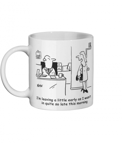 Leaving Office Early - Ceramic Mug