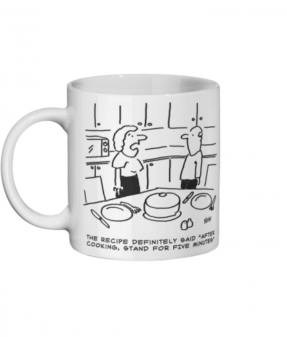 Stand After Cooking - Ceramic Mug